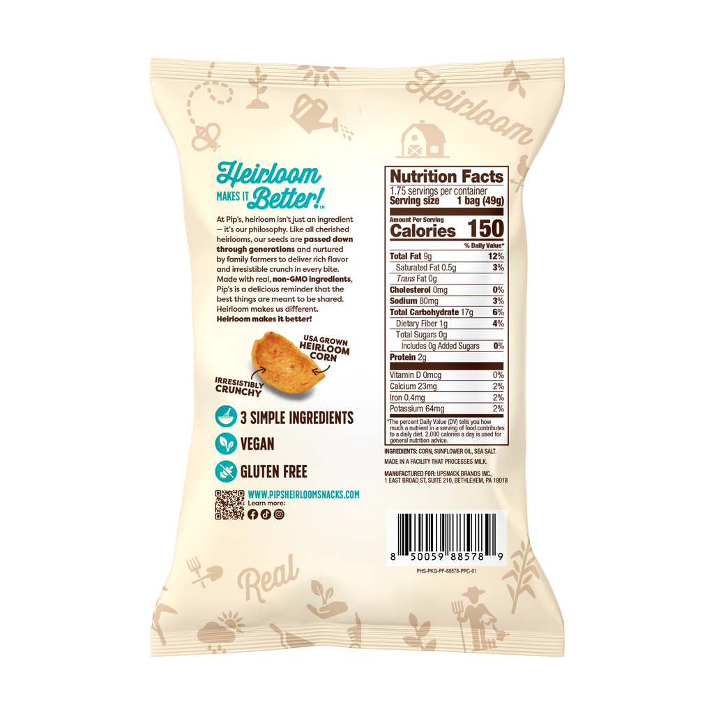 Sea Salt Corn Dippers Snack Size 1.75 oz, 24-count