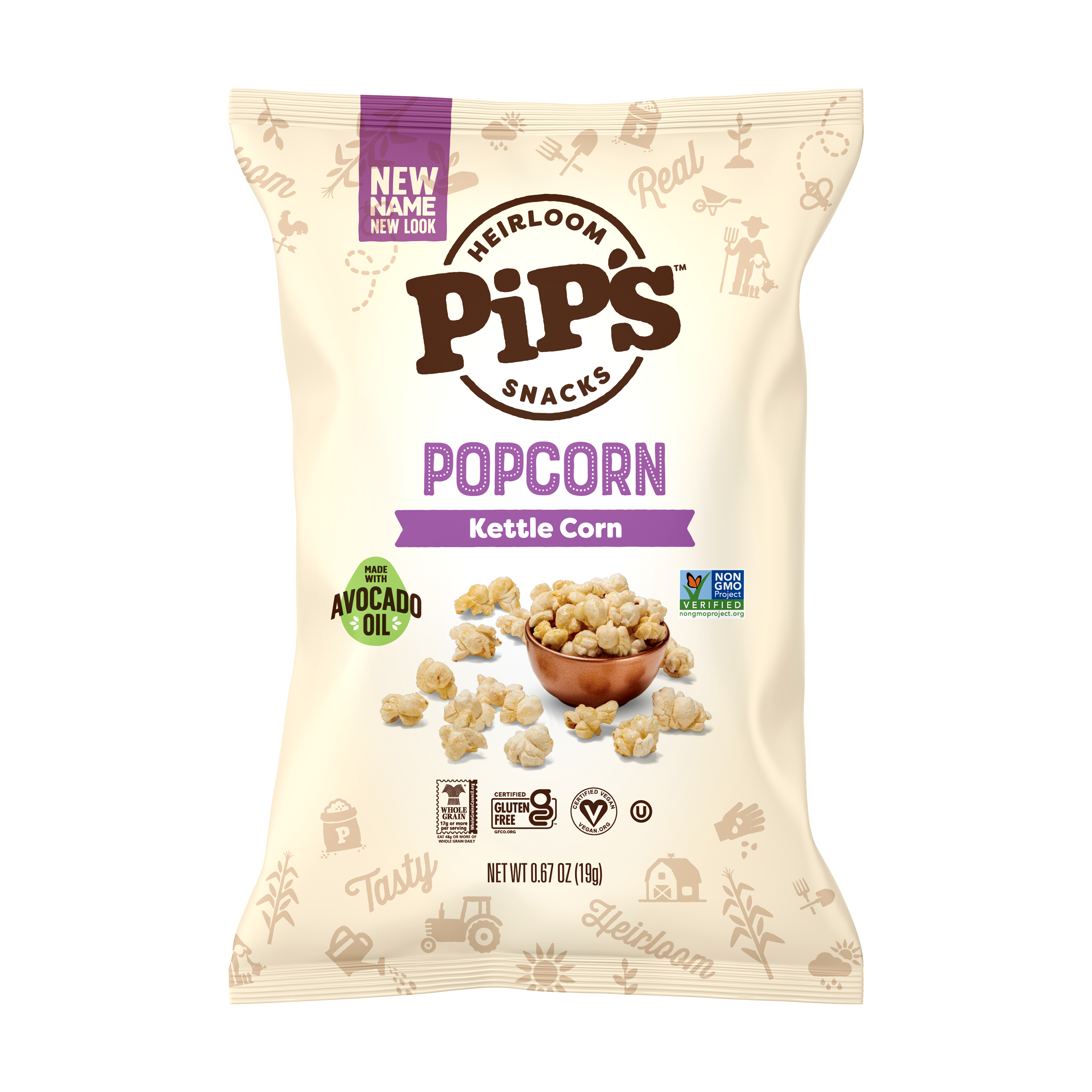 Kettle Popcorn, 24 Bags Snack Size